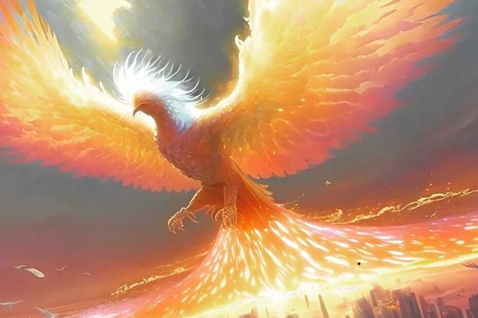 Le phoenix renait de ses cendres - saison du sagittaire