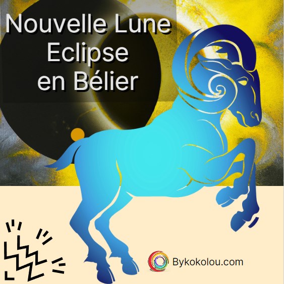 nouvelle lune eclipse bélier